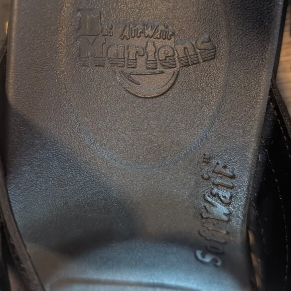 Dr. Martens | Myles Brando Leather Buckle Slide Sandals - Picture 6 of 11